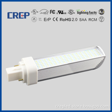 rotating ul saa led pl light bulb lampg24, equivalant to 26-32W cfl